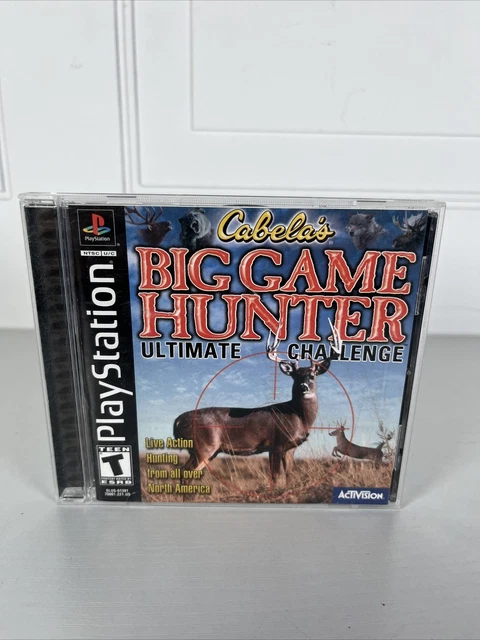 PS1 CABELAS BIG Game Hunter Ultimate Challenge PlayStation 1 Complet ...