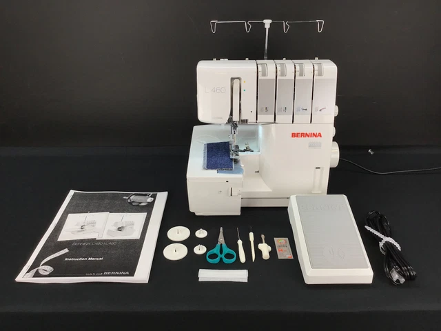 Bernina L460 / L 460 Serger Overlock | Pre-Owned | FREE SHIPPING! Bernina L460 / L 460 Serger Overlock | Pre-Owned | FREE SHIPPING!