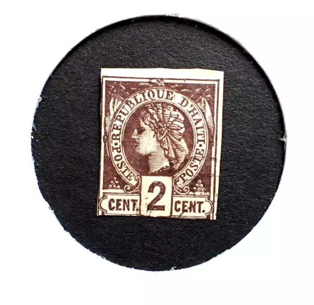 Haiti / Classic Stamp 1881 / 2 Cent