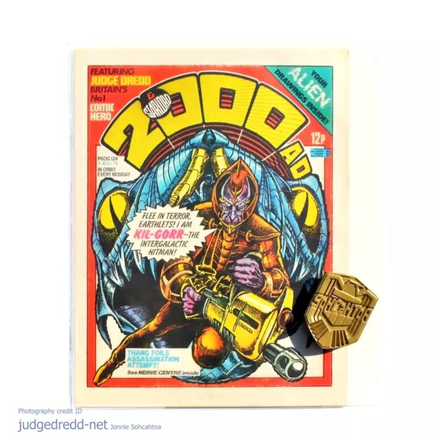 2000AD Prog 124 Star Wars item Deadlock ABC Warriors Bolland 4 8 79 UK 1979 (A .