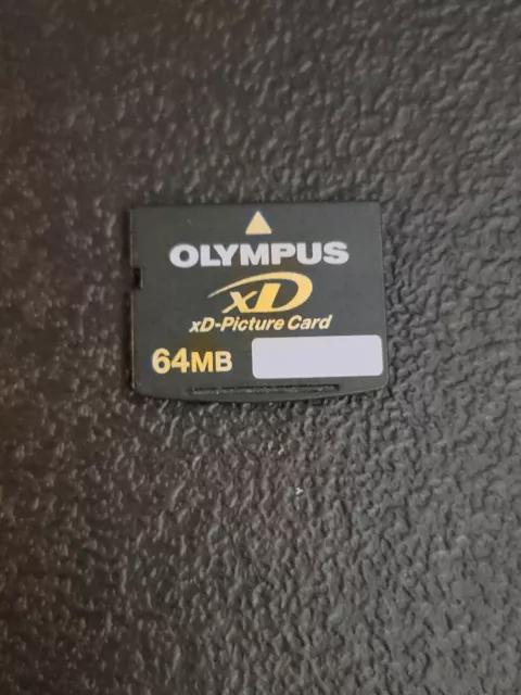 Tarjeta de memoria para cámara Olympus xD 64 MB MEGABYTE