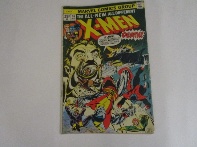 uncanny X-Men 94 1975 is good to VG conditionreadqable condition collectable