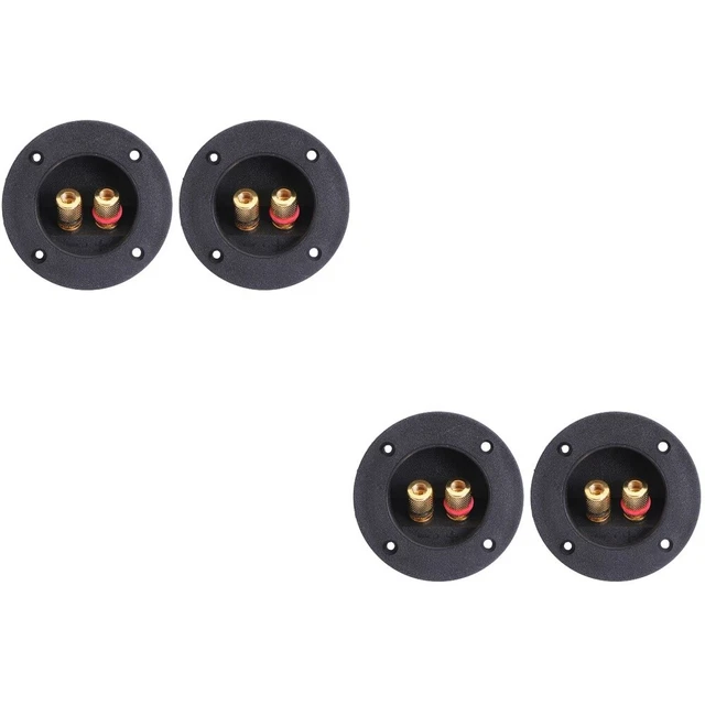 4 Pcs speaker connector speaker box terminals speaker terminal cup terminal cup