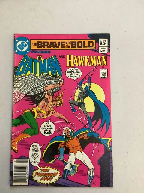 The Brave and the Bold Volume 1 #186 May, 1982 DC Comic Book By Dan Mishkin
