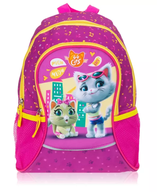 Rucksack Mädchen 44 Cats Kinderrucksack backpack Katze Tasche 20624-3100 Pink