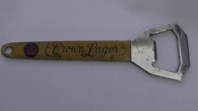 Vintage Crown Lager Bottle Opener Free Post