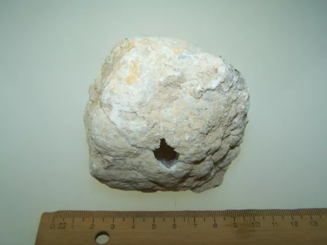 Quarzdruse Quarzgeode 8-11 cm Schneequarz Bergkristalldruse geöffnet 2 Hälften