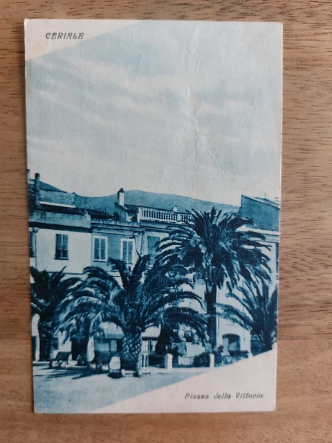 Cartolina Ceriale Rara Piazza Bolli