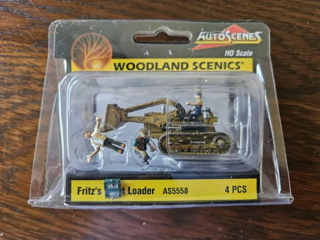 Woodland Scenics Auto Scenes HO Scale Fritz's Front Loader