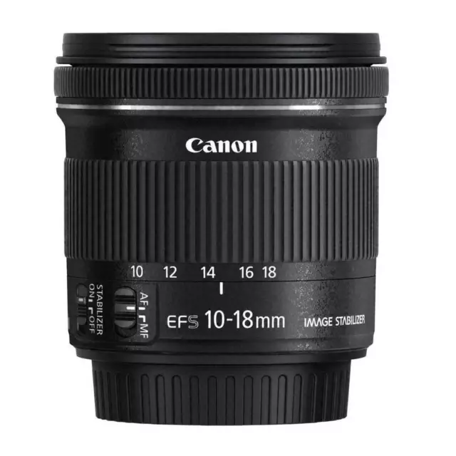Canon EF-S 10-18 mm f/4.5-5.6 IS STM Lens APS-C ultragrandangolare