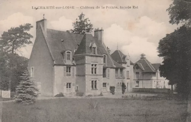 CPA 58 La CHARITE sur LOIRE Chateau de la POINTE East Facade