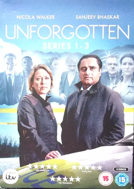 Unforgotten - Series 1 - 3 - Complete (DVD, 2018)