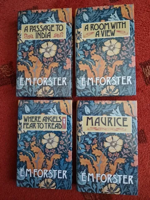 E M Forster Book set- A Passage To India, Room With A View, Maurice, Angels.