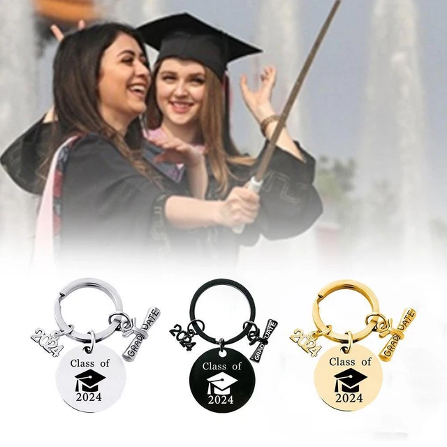 Portachiavi Regalo Di Laurea 2025 Per Lei E Lui – Frasi Ispiranti In Acciaio Inox Per Diplomati E Neo-Laureati