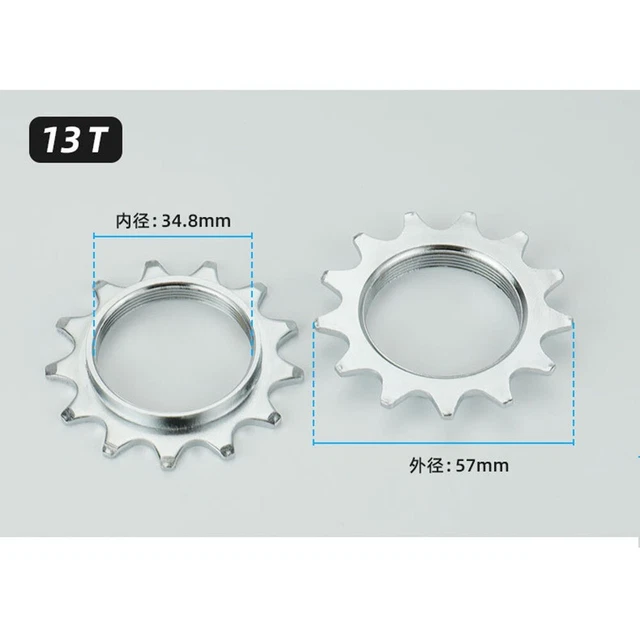 ENGRENAGE À PIGNON à roue libre vélo de haute qualité pour une vitesse ...