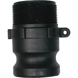 1-1/2" Polypropylene Camlock Fitting - Male Coupler x MPT Thread Be Pressure