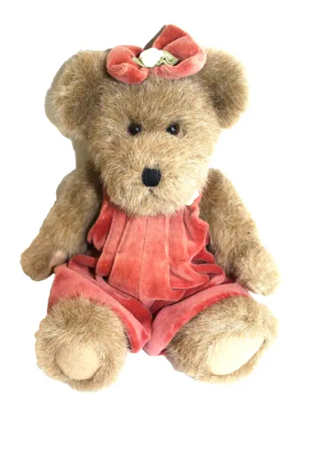 Boyd's Bears Plush VIRGINIA THISTLEBERRY Teddy Bear NWOT