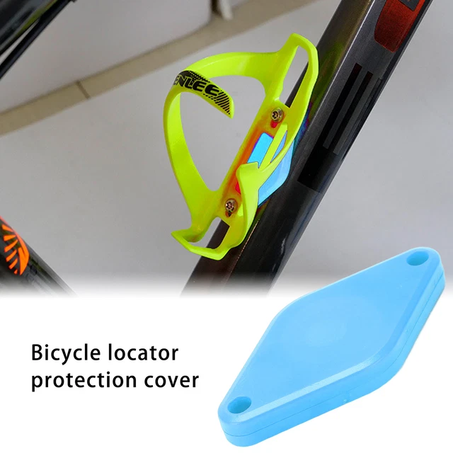 (Blue)Bicycle Locator Anti Theft Anti Loss Bicycle Locator Protection Cover