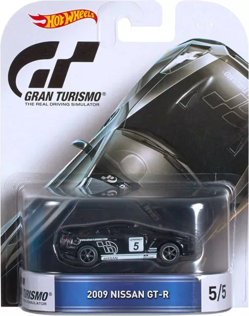 Hot Wheels Retro Entertainment Gran Turismo Ford GT (Black) Die-Cast  Vehicle 1/5