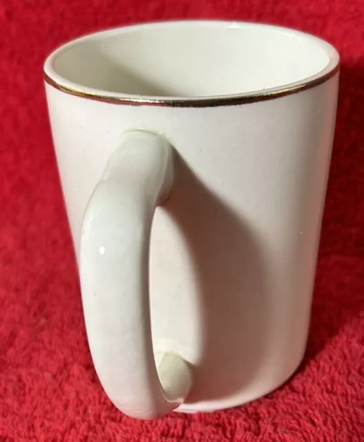 Boy Scout BSA Ceramic Mug Philmont Training Center Gold Rim Coffee Cup vintage 2