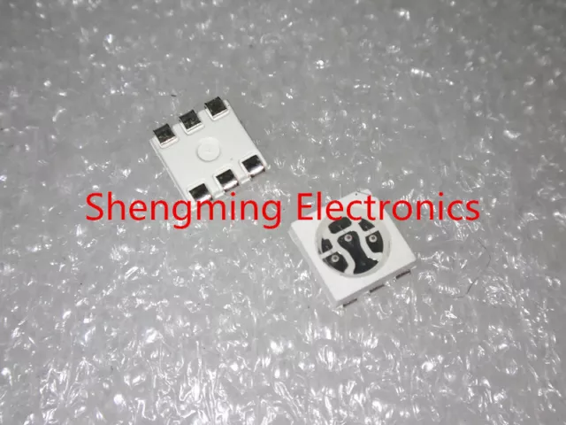 1000pcs SMD 5050 RGB LED RED BLUE GREEN SMT LED PLCC-6 3-CHIPS