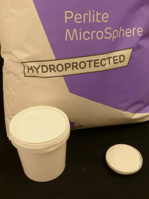 Microballon microsphère perlite creux blanc 1 ltr, charge pour résine/mastic