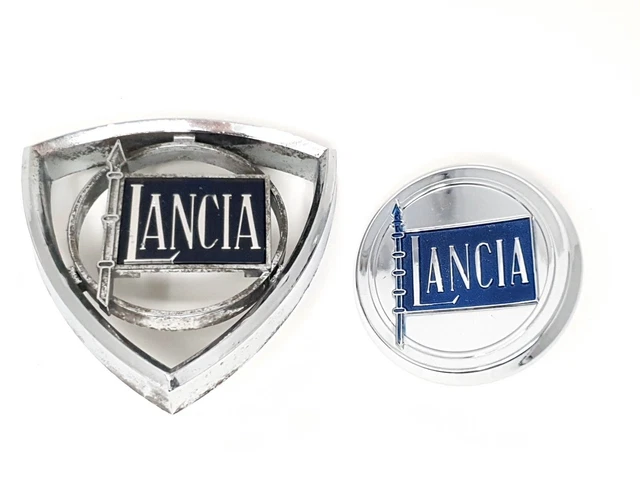 Fregio Stemma Logo LANCIA Y YPSILON 2003 2006 POSTERIORE Originale Rear Emblem
