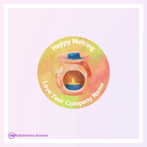 Pegatinas personalizadas Happy Melting - 35 pegatinas - ENVÍO GRATUITO