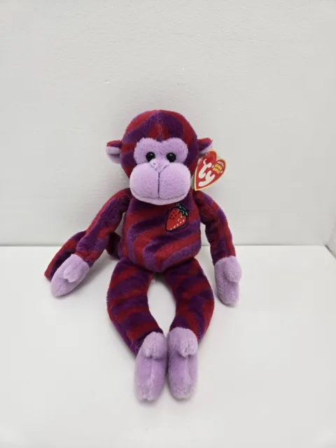 TY Beanie Baby “Twisty” the Twizzlers Monkey Walgreen’s Exclusive MWMT (8 inch)