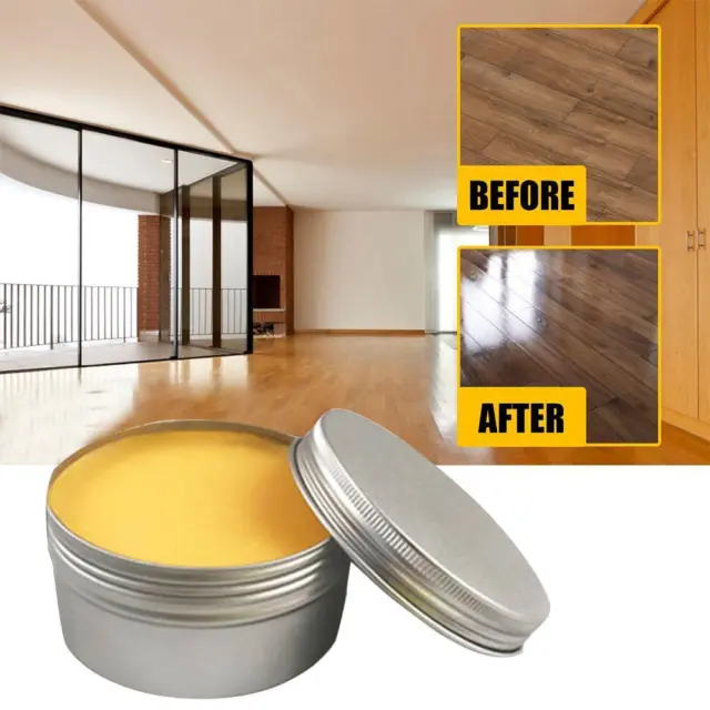 20g Pure Wax Paste For Wood Polishing Furniture Floor Finishing Leather  S
