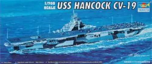 Trumpeter USS Hancock Aircraft Carrier - Plastic Model Military Ship - 1/700