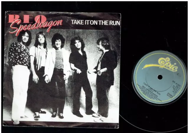 Reo Speedwagon Take It On The Run 1981 Vinyl Single