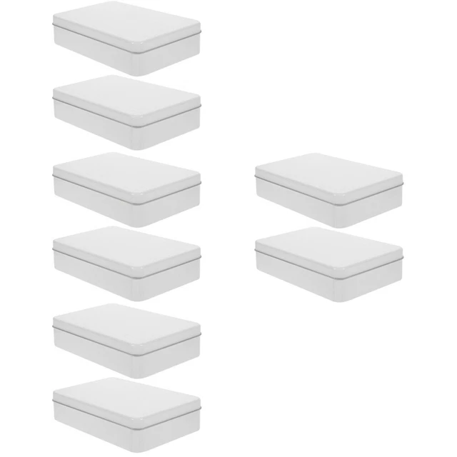 Mailer In Cartone 50 Scatole Mailer Ondulate Bianche 8x3x2 Pollici - Foto 9