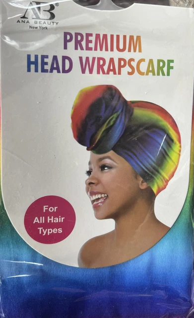 Envoltura De Cabeza De Colección Ana Beauty Premium Talla Única Para Todos Los Colores Color Arco Iris