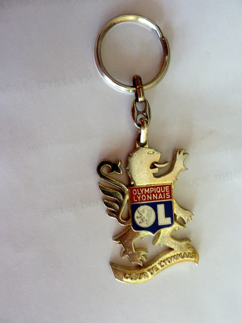 OLYMPIQUE LYONNAIS OL ANCIEN PORTE-CLÉS FOOTBALL AU LION