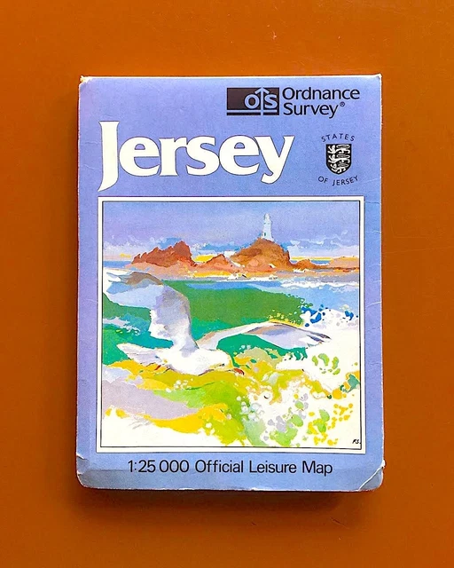 RARE DETAILED MAP of Channel Islands Jersey EUR 6,47 PicClick FR