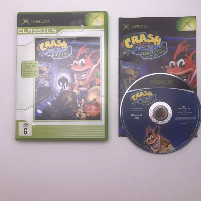 Crash Bandicoot : The Wrath of Cortex - Xbox Game - PAL Version