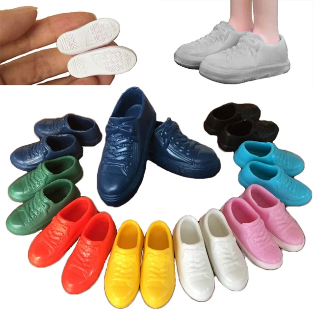 2CM Feet Toy Wears Boots Dollhouse Accessories Miniature Shoes Doll Sneakers