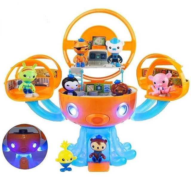 OCTONAUTS SOUND & Light Octopod Castle Adventure Playset 8 Action