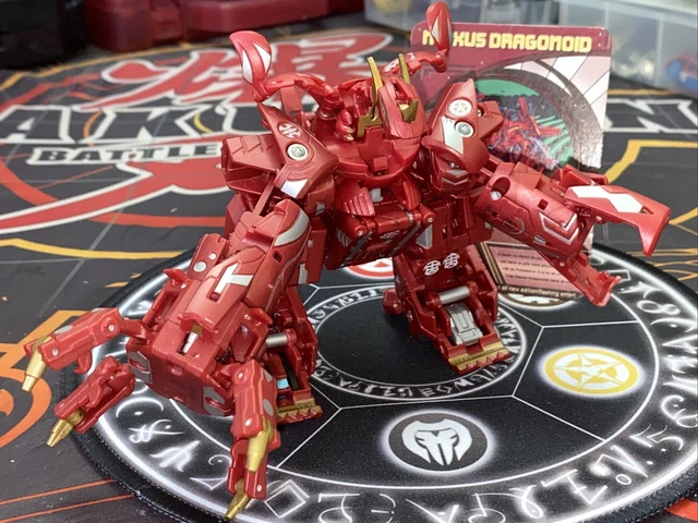 Bakugan Battle Brawlers Pyrus Maxus Dragonoid 7 In 1 Completed Japan Import MG Bakugan Battle Brawlers Pyrus Maxus Dragonoid 7 In 1 Completed Japan Import MG