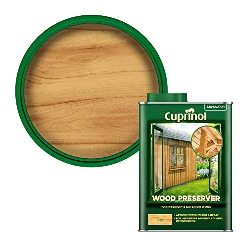 Cuprinol 5330417 Preservatore legno - Trasparente - 1 L
