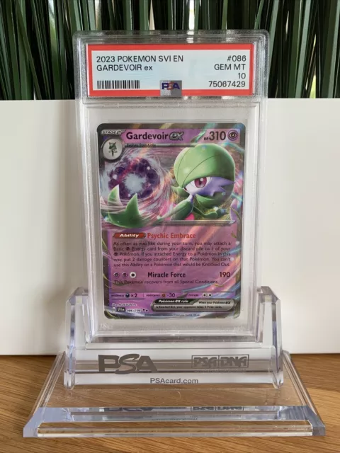 Gardevoir Ex Scarlet & Violet Svi 086/198 Rare Holo Foil Italian