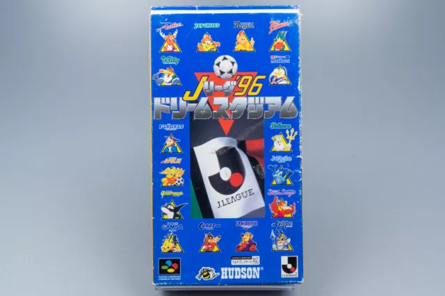Super Famicom *J League '96 Dream Stadium* SFC OVP mit Anleitung NTSC-J 3