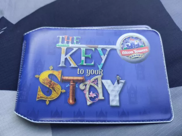 Alton Towers Hotel Keycard Holder