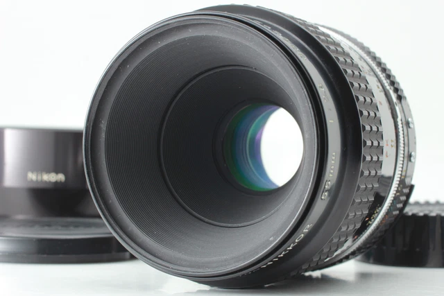 [Near MINT w/ Hood] Nikon Ai-s Ais Micro NIKKOR 55mm f/2.8 Macro Lens JAPAN