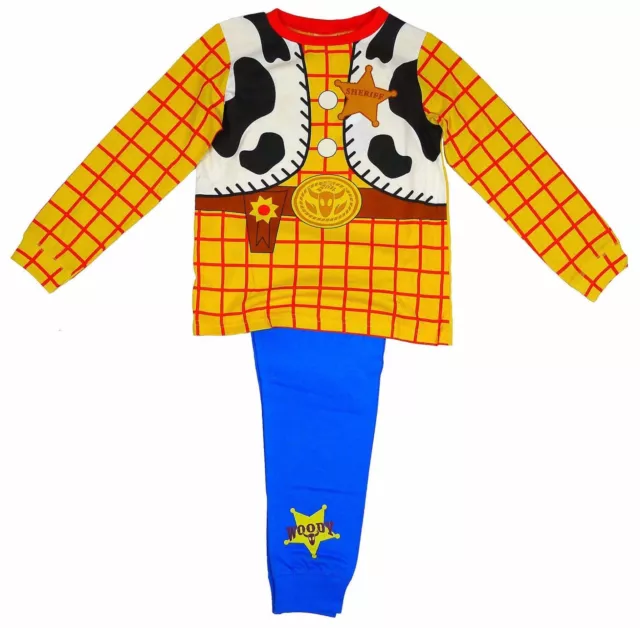 Set pigiama bambino bambini bambini Woody Toy Story cowboy Disney età 1 - 6