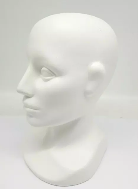 Hard Plastic Men Mannequin Head Dummy white color Hat GAS MASK Display