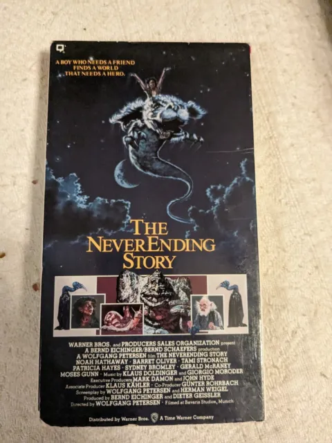 THE NEVERENDING STORY (VHS, 1986) Barret Oliver, Tami Stronach, Noah ...