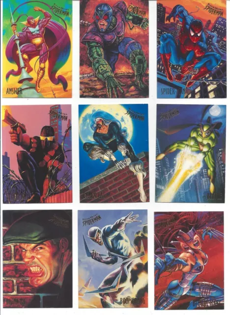 1995 Fleer Ultra Spider-Man Spiderman Marvel Premiere Base Card You Pick Choose