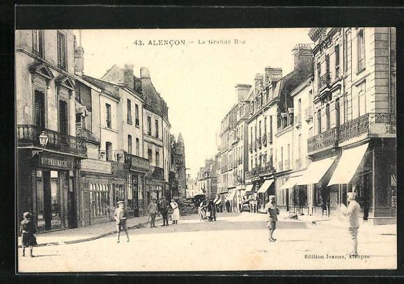 CPA Alencon, La Grand Rue
